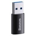 baseus ingenuity usb a to type c adapter black extra photo 3