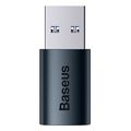 baseus ingenuity usb a to type c adapter blue extra photo 1