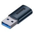 baseus ingenuity usb a to type c adapter blue extra photo 2