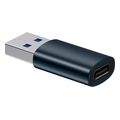 baseus ingenuity usb a to type c adapter blue extra photo 3