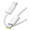 baseus dynamic 4 series type c to type c cable 100w 5a 2m white extra photo 1