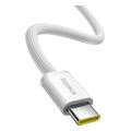 baseus dynamic 4 series type c to type c cable 100w 5a 2m white extra photo 3