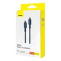 baseus type c to type c cable tungsten gold 100w 5a 1m dark blue extra photo 2