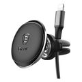 baseus air vent universal magnetic car holder with cable clip black c40141201113 00 extra photo 1 baseus air vent universal magnetic car holder with cable clip black c40141201113 00 extra photo 1