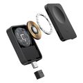 baseus magpro for apple watch series type c magnetic charging dock black extra photo 3
