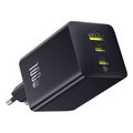 baseus wall charger enerfill fe11 100w 5a 1 x usb a 2 x usb c grey p10182102123 extra photo 1