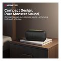 monster s150 bluetooth speaker 20w tws rgb waterproof black extra photo 2