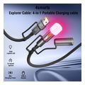 4smarts 4 in 1 type c cable set explorer 60w 1m black extra photo 4