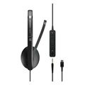 headset epos adapt 165t usb c ii black extra photo 2