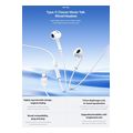 remax rm 06a white in ear headphone type c extra photo 2 remax rm 06a white in ear headphone type c extra photo 2