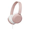 jvc ha s31m foldable on ear headphones with microphone pink extra photo 1