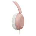 jvc ha s31m foldable on ear headphones with microphone pink extra photo 2
