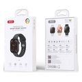 xo w11 pro amoled screen wireless charging smart sports watch silver color extra photo 6