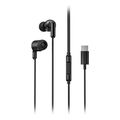 xo ep84 usb c headphones with microphone black color extra photo 1 xo ep84 usb c headphones with microphone black color extra photo 1
