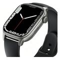 xo j15 square smart sports watch with call function 450mah battery black silicone strap extra photo 4