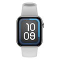xo m50pro magnetic smart sports talking watch silver color extra photo 1