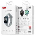 xo m50pro magnetic smart sports talking watch silver color extra photo 3