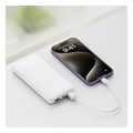 xo pb312 light display powerbank 10000mah white color extra photo 3 xo pb312 light display powerbank 10000mah white color extra photo 3