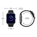 smartwatch zeblaze gts 4 with heart rate silver extra photo 12