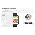 smartwatch zeblaze gts 4 with heart rate silver extra photo 4