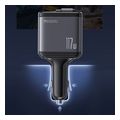 yesido y63 display car charger 117w 3a 1 x usb a 1 x usb c with usb c lightning cable grey extra photo 1 yesido y63 display car charger 117w 3a 1 x usb a 1 x usb c with usb c lightning cable grey extra photo 1