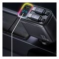 yesido y63 display car charger 117w 3a 1 x usb a 1 x usb c with usb c lightning cable grey extra photo 2 yesido y63 display car charger 117w 3a 1 x usb a 1 x usb c with usb c lightning cable grey extra photo 2
