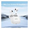 yesido tws17 bluetooth headset white extra photo 1
