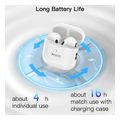 yesido tws17 bluetooth headset white extra photo 3