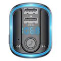 yesido y44 fm transmitter and car charger black extra photo 1