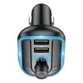 yesido y44 fm transmitter and car charger black extra photo 2