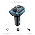 yesido y44 fm transmitter and car charger black extra photo 4