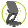 mobile origin 3in1 qi2 25w ultraslim foldable charger pw36 magsafe space grey extra photo 5 mobile origin 3in1 qi2 25w ultraslim foldable charger pw36 magsafe space grey extra photo 5