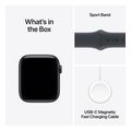 apple watch se 3 cellular midnight aluminium 40mm midnight sport band m l mepc4zr a extra photo 4