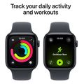 apple watch se 3 midnight aluminium 44mm midnight sport band m l mehq4zr a extra photo 2
