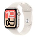 apple watch se 3 cellular starlight aluminium 44mm starlight sport band s m mepe4zr a extra photo 1