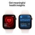 apple watch series 11 rose gold aluminium 46mm light blush sport band s m mev64zr a extra photo 4