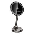 lamtech foldable magnetic metallic car holder wireless charger 15w lam980893 extra photo 4