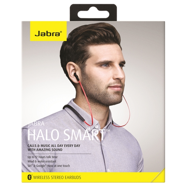 Jabra Halo Smart Bluetooth Headset RED Bluetooth headset (TEL.034013)