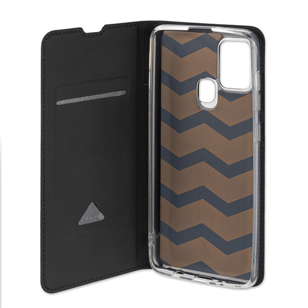 4smarts Flip Case Urban Lite For Samsung Galaxy A21s Black Θηκη (TEL