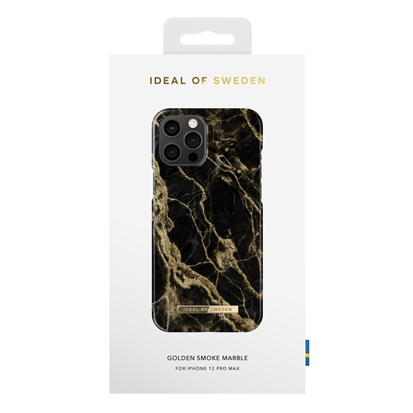 Ideal OF Sweden Back Cover Case For Iphone 12 PRO MAX Golden Smoke