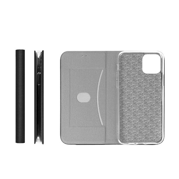 Sensitive Book Flip Case For Apple Iphone 12 Mini Black Θηκη (TEL.076427)