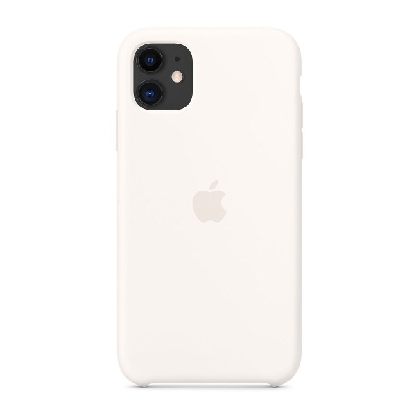 Apple Mwvx2 Iphone 11 Silicone Case White Θηκη (TEL.076683)