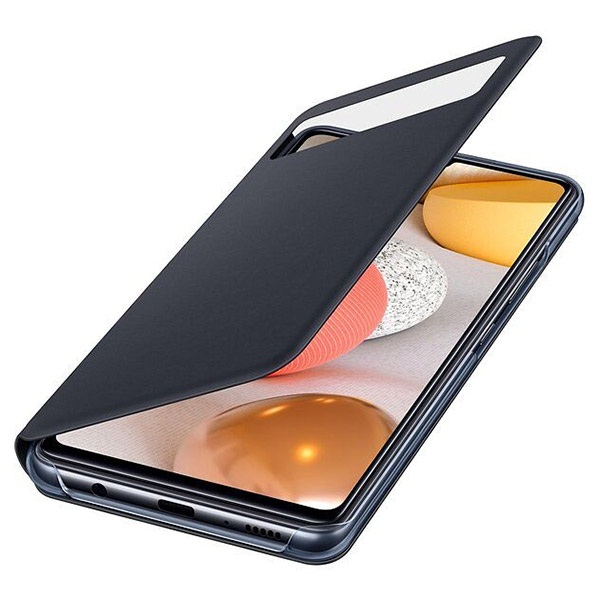Samsung Smart S View Wallet Cover Galaxy A52 Ef-ea525pb Black - Θηκη ...