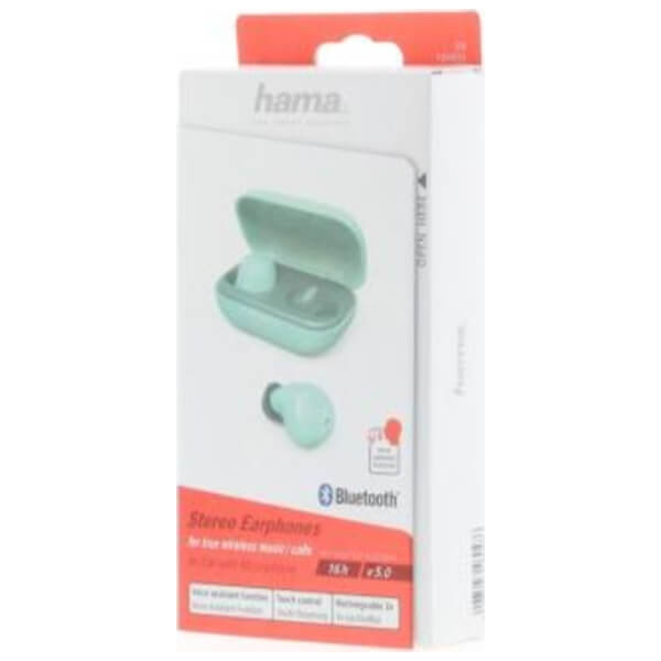 HAMA 184083 SPIRIT CHOP BLUETOOTH HEADPHONES TRUE WIRELESS IN-EAR MINT
