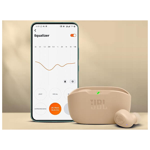 JBL WAVE BUDS BEIGE