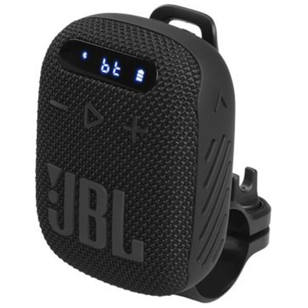 JBL WIND 3 5W + SCREEN WATERPROOF BLUETOOTH SPEAKER BLACK