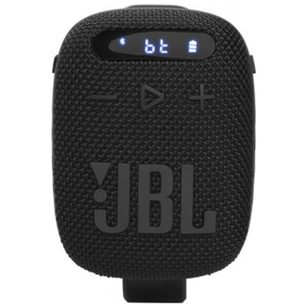 JBL WIND 3 5W + SCREEN WATERPROOF BLUETOOTH SPEAKER BLACK