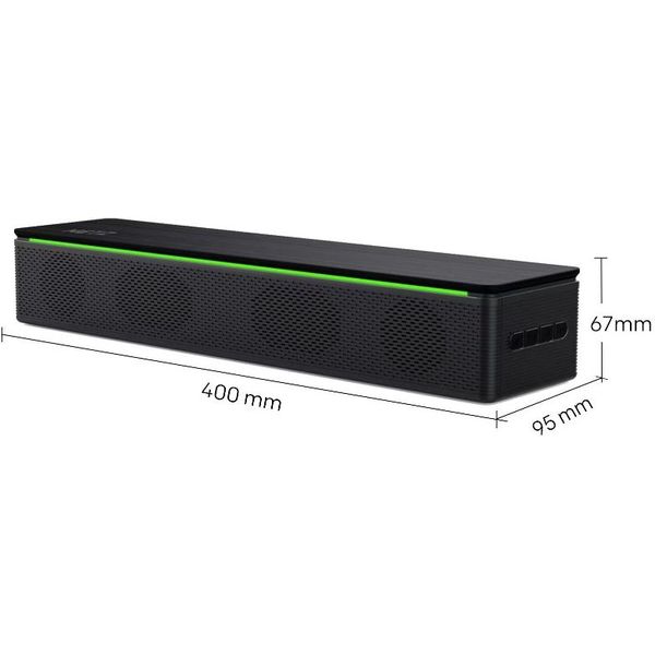 METZ SOUND 2 MINIP ORTABLE BLUETOOTH SPEAKER 10W LED FM MICROSD TWS