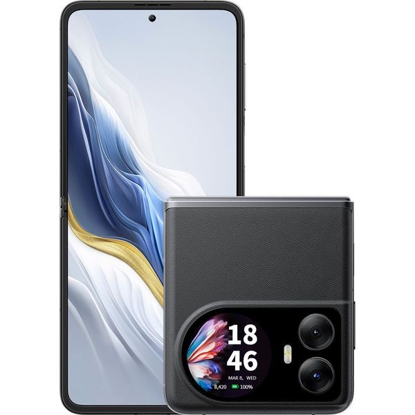 ΚΙΝΗΤΟ BLACKVIEW HERO 10 (12GB+256GB) NFC FLIP SMARTPHONE ANDROID 14 BLACK HERO10-B