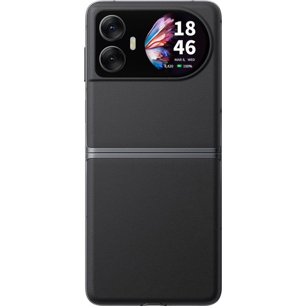 ΚΙΝΗΤΟ BLACKVIEW HERO 10 (12GB+256GB) NFC FLIP SMARTPHONE ANDROID 14 BLACK HERO10-B